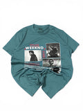 Front Print Normal T-shirt