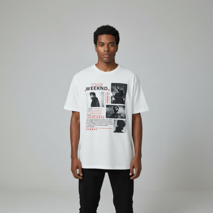 Front Print Normal T-shirt