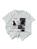 Front Print Normal T-shirt