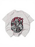 Front Print Normal T-shirt