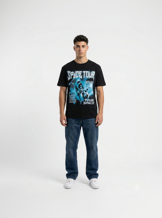 Front Print Normal T-shirt