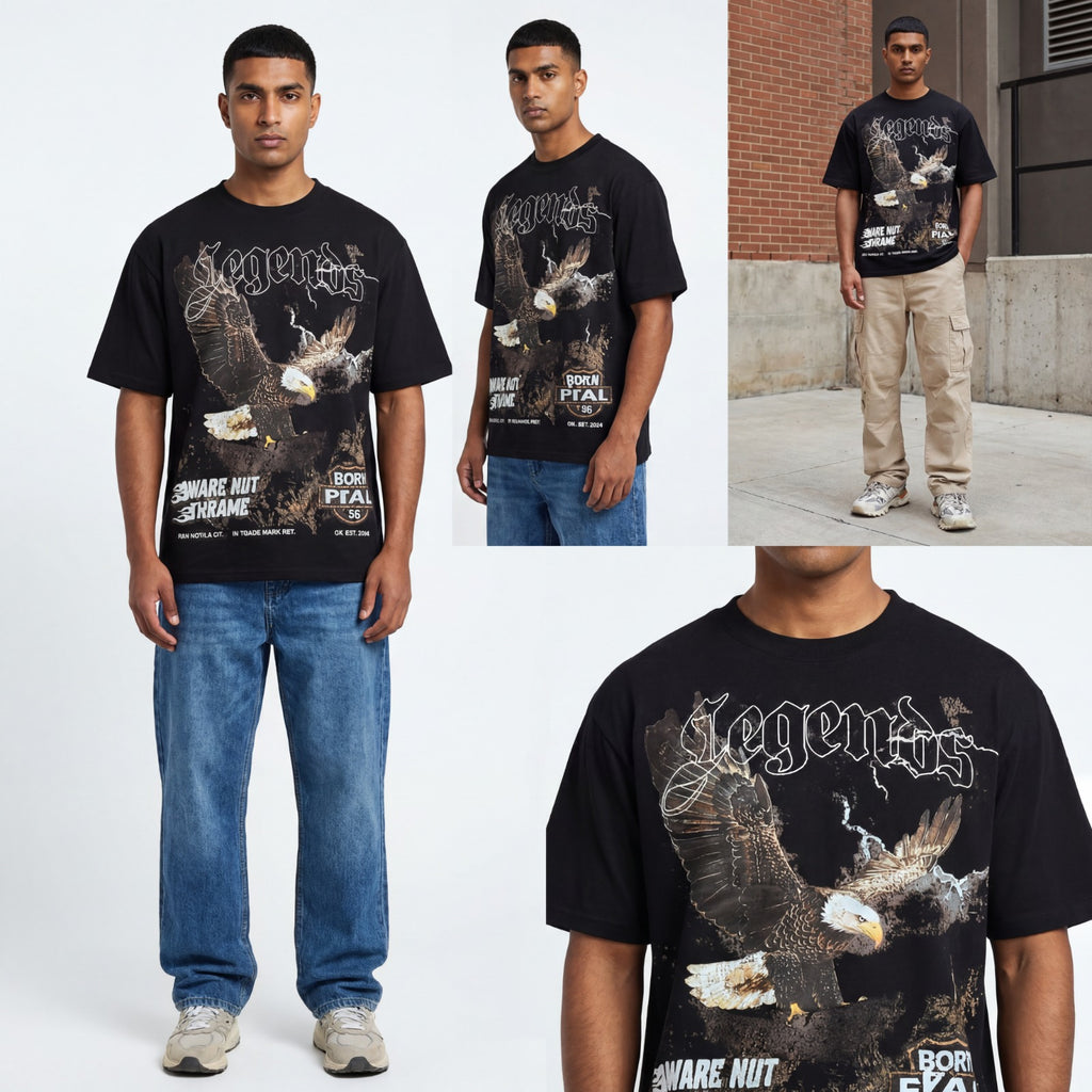Front Print Normal T-shirt