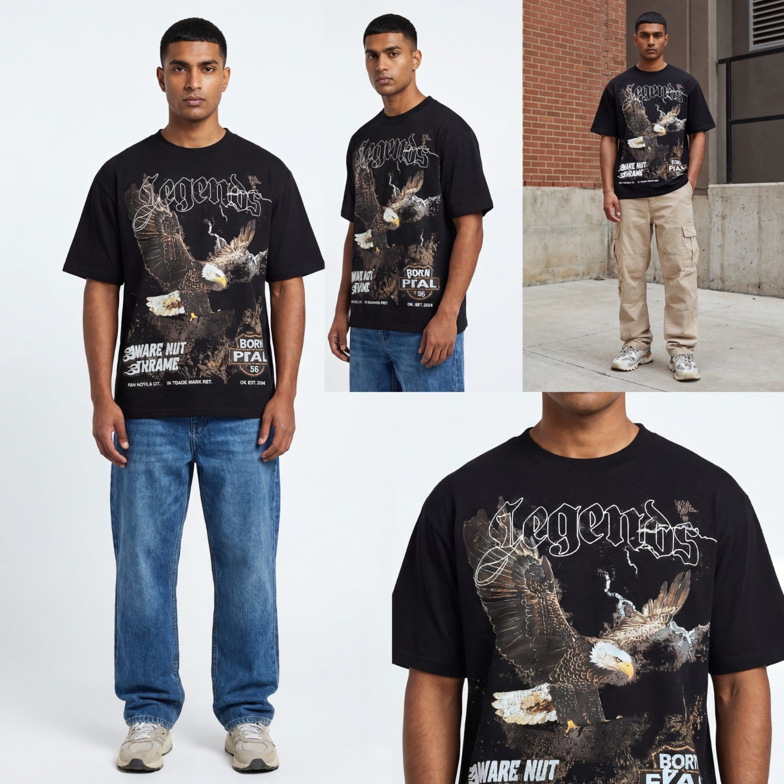 Front Print Normal T-shirt
