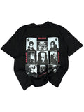 Front Print Normal T-shirt
