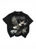 Front Print Normal T-shirt