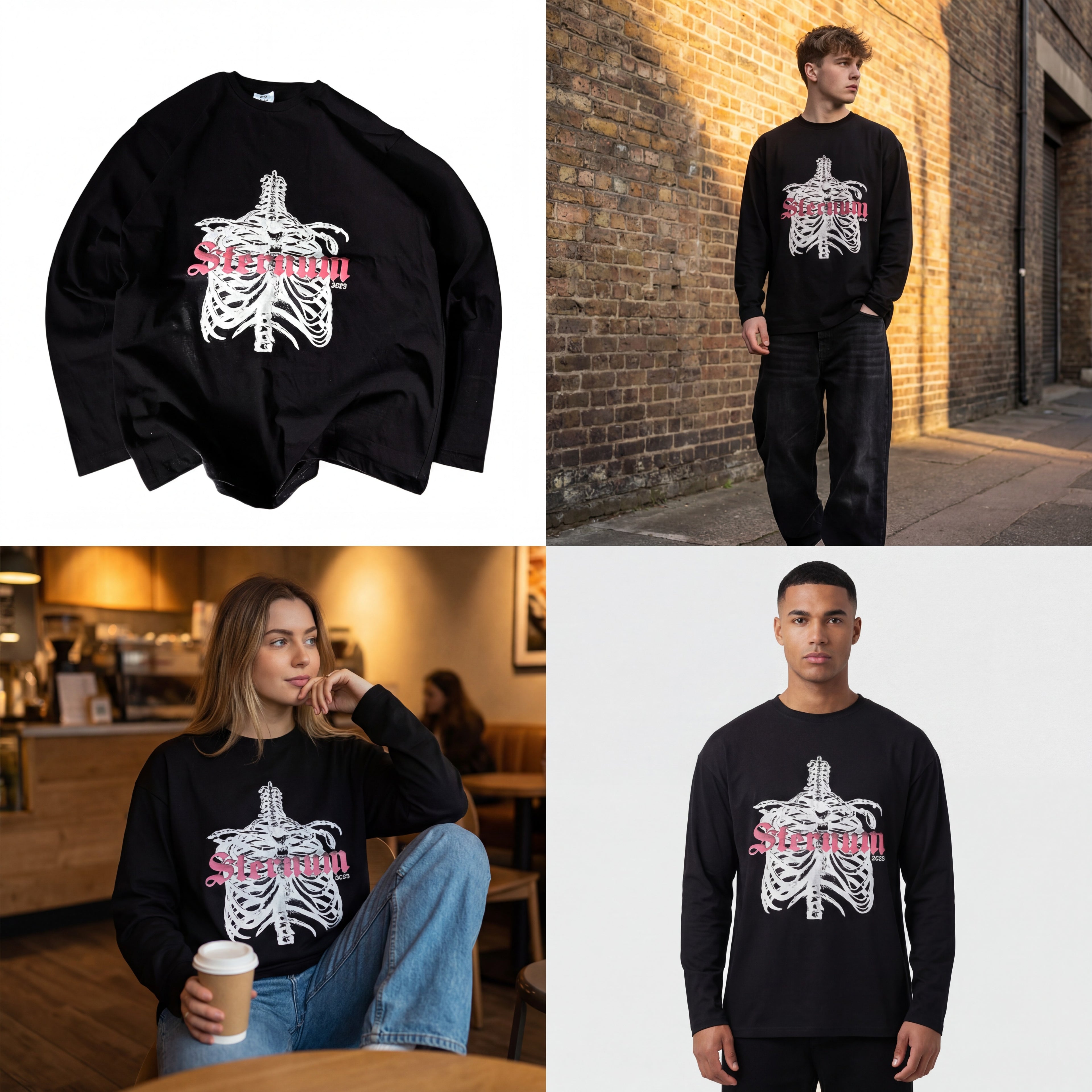 Front print  full sleeve XL