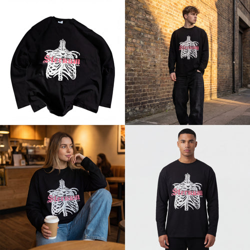 Front print  full sleeve XL